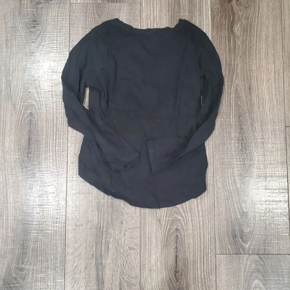 Girls Long Sleeve Shirts Size 10 Zara Long Sleeve Tees Black, Navy, Light Purple